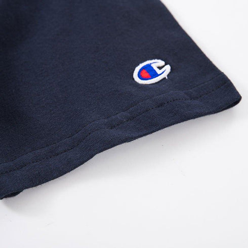 Champion Japan Basic Logo Tee Black (C3-H359)